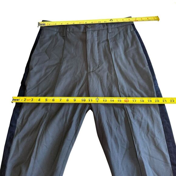 Todd Snyder Dress Pants Men's Virgin Wool Side Stripe 28X26 Italian Fabric Gray - Picture 8 of 10
